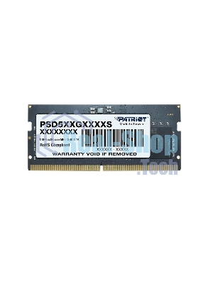 Оперативная память Patriot Signature, DDR5, 8GB (1x8 GB), 4800 MHz, CL40, DIMM