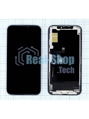 Дисплей (модуль) для Apple iPhone 11 Pro в сборе с тачскрином (OLED JS), черный