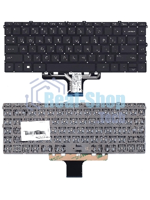 Клавиатура для ноутбука HP Pavilion 14-DV 14-DW черная