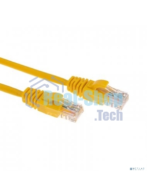 Патч-корд U/UTP Rexant cat.6, RJ45-RJ45, неэкранированный, 26AWG, LSZH, желтый, 2 м