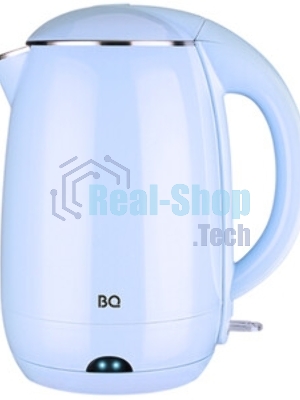 Электрочайник BQ KT1702P синий, 1.8 л, 2200 Вт, скрытый нагревательный элемент