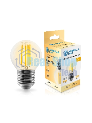 Лампа светодиодная 451123 Filament LED G45 11W E27 2700K 220-240V