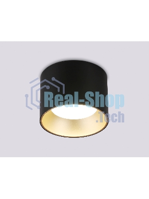 Светильник Ambrella light TN52887 SBK/SGD черный песок/золото песок GX53 max 12W D97*70