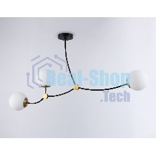 Светитльник Ambrella Light TR2568/3 BK/SB черный/бронза E27/3 max 60W 1130*150*540