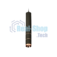 Светильник Ambrella Light XP6302060 SBK/PPG черный песок/золото розовое полированное MR16 GU5.3