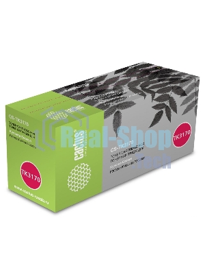 Картридж лазерный Cactus CS-TK3170 черный (15500 стр.) для Kyocera Ecosys P3050dn/P3055dn/P3060dn