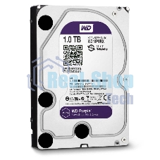Жесткий диск Western Digital 1Tb Purple, SATA III 5400rpm, 64Mb 3.5
