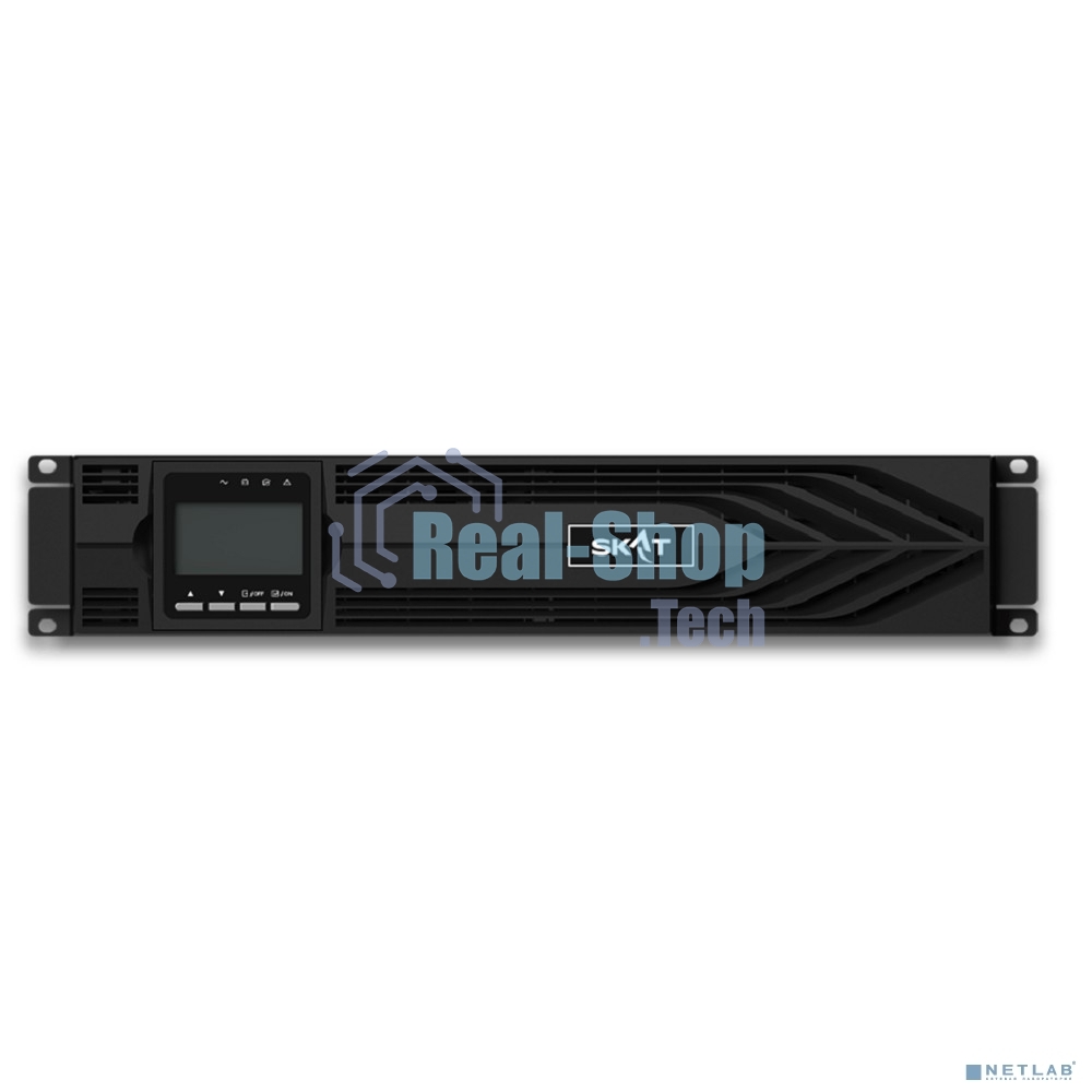 Источник бесперебойного питания Бастион SKAT-UPS 3000-RACK-ON-6X9 P3 Online, синус, 3000ВА/3000 Вт, стойка/на пол, 2xSchuko+1xC19, встр. АКБ 72В (6x9 А·ч), SNMP/USB/RS-232/EPO, доп блок до 4 шт SKAT BC 72/18S3, МПТ (8772)