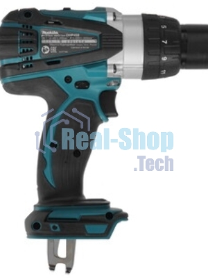 Дрель-шуруповерт Makita DHP458Z, 18 В, 0 Ач, 91 Нм, щеточный, ударный