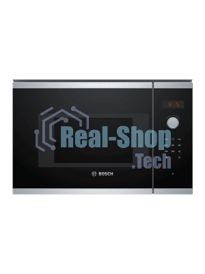 Встраиваемая микроволновая печь Bosch BFL523MS0 20л. 800Вт нержавеющая сталь/черный