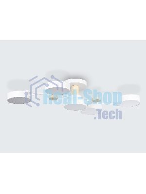 Светильник Ambrella light FL4834/5 WH белый 3000K-6400K 70W 830*400*160 (ПДУ ИК)