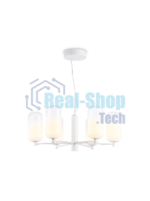 Подвесной светодиодный светильник Ambrella light LH11107/6 WH/FR белый/белый матовый 24W 3000K D630*280