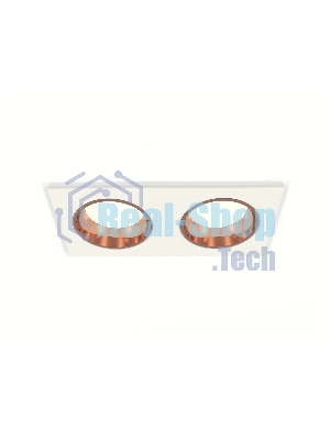 Комплект встраиваемого светильника Ambrella light XC6525005 SWH/PPG белый песок/золото розовое полированное MR16 GU5.3 (C6525, N6114)