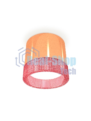 Светильник Ambrella Light XS8122022 PPG/PI золото розовое полированное/розовый GX53 (C8122, N8486)
