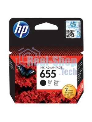 Картридж струйный HP 655 CZ109AE черный для HP DJ IA 3525/4615/4625/5525/6525 (550стр.)