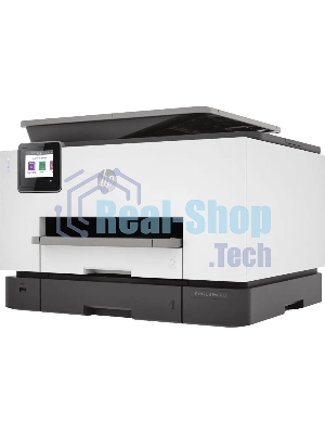 МФУ струйное HP Officejet Pro 9023 AiO (1MR70B), A4, цветной, до 24 стр/мин. (ч/б) до 20 стр/мин. (цвет), скан. до 15 стр/мин. (ч/б) 8 стр/мин. (цвет), 1200x1200dpi, USB, RJ-45, Wi-Fi, Air Print