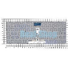 Клавиатура для ноутбука HP 14-bp000 белая