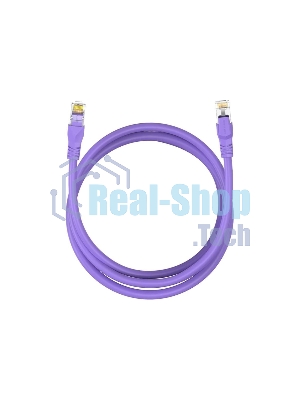 Патч-корд Vention прямой SFTP cat.6A, RJ45 - 0,3 м. Фиолетовый