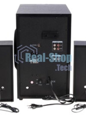 Акустическая система Dialog Progressive AP-230 BLACK акустические колонки 2.1, 35W+2*15W RMS, Bluetooth, USB+SD reader