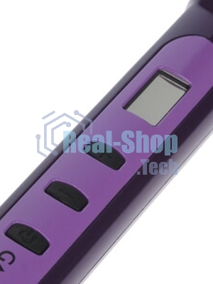 Щипцы для завивки волос Galaxy LINE GL4617 фиолетовый, 25 мм, 100-220 °C, 13 режимов