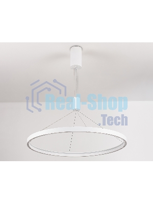 Подвесной светодиодный светильник Ambrella light FL5855 WH белый 40W 3000K/4200K/6400K D800*860 (без ПДУ)