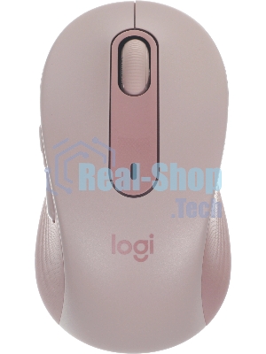 Мышь беспроводная Logitech Signature M650 розовый, 4000 dpi, радиоканал, Bluetooth, USB, кнопки - 5