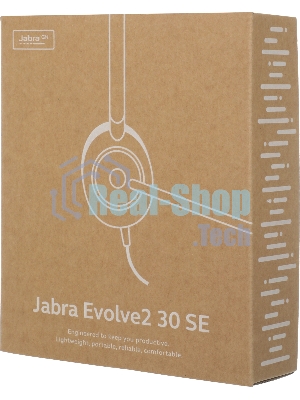 Гарнитура Jabra Evolve2 30 SE MS Stereo чёрный, проводная