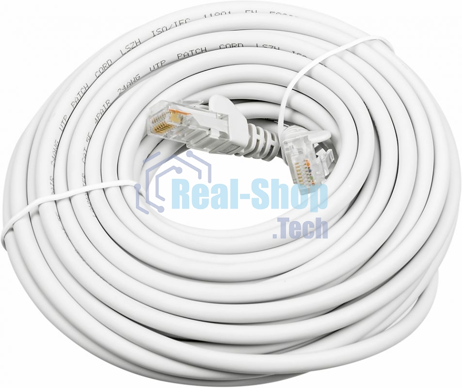 Патч-корд LANMASTER UTP LAN-PC45/U5E-10-GY вилка RJ-45-вилка RJ-45 cat.5е 10м серый LSZH (уп.:1шт)