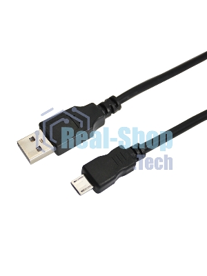 Кабель USB Rexant (шт. micro USB - шт. USB A) 1.8 м, черный
