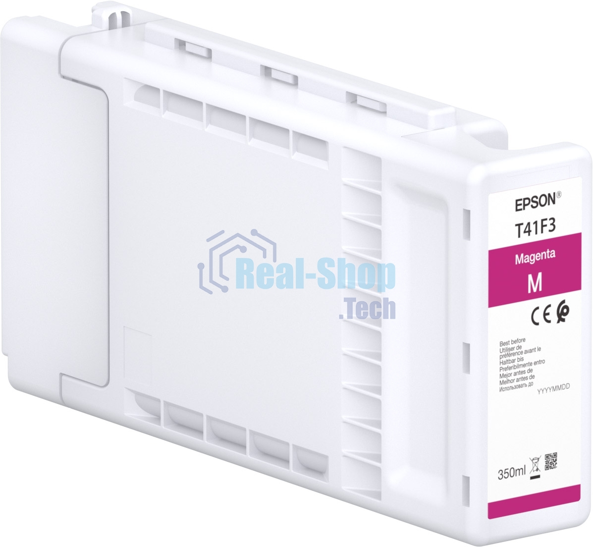 Картридж струйный Epson T41F340 (C13T41F340) Singlepack UltraChrome XD2 пурпурный (350 мл) для SureColor T3400, T3400N, T3405, T3405N, T5400, T5400M, T5405