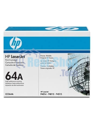 Картридж лазерный HP CC364A черный LJ P4014/4015/4515 (10000 стр.)