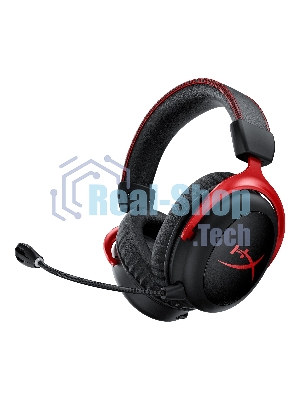 Гарнитура HyperX Cloud II красный, проводная, совместимость с консолями