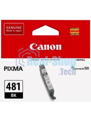 Картридж струйный Canon CLI-481 BK 2101C001 черный (5.6 мл) для Canon Pixma TS6140/TS8140TS/TS9140/TR7540/TR8540