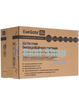 Источник бесперебойного питания ExeGate EP285583RUS SpecialPro Smart LLB-800.LCD.AVR.C13.RJ.USB 800VA/480W, LCD, AVR, 4*IEC-C13, RJ45/11, USB, черный