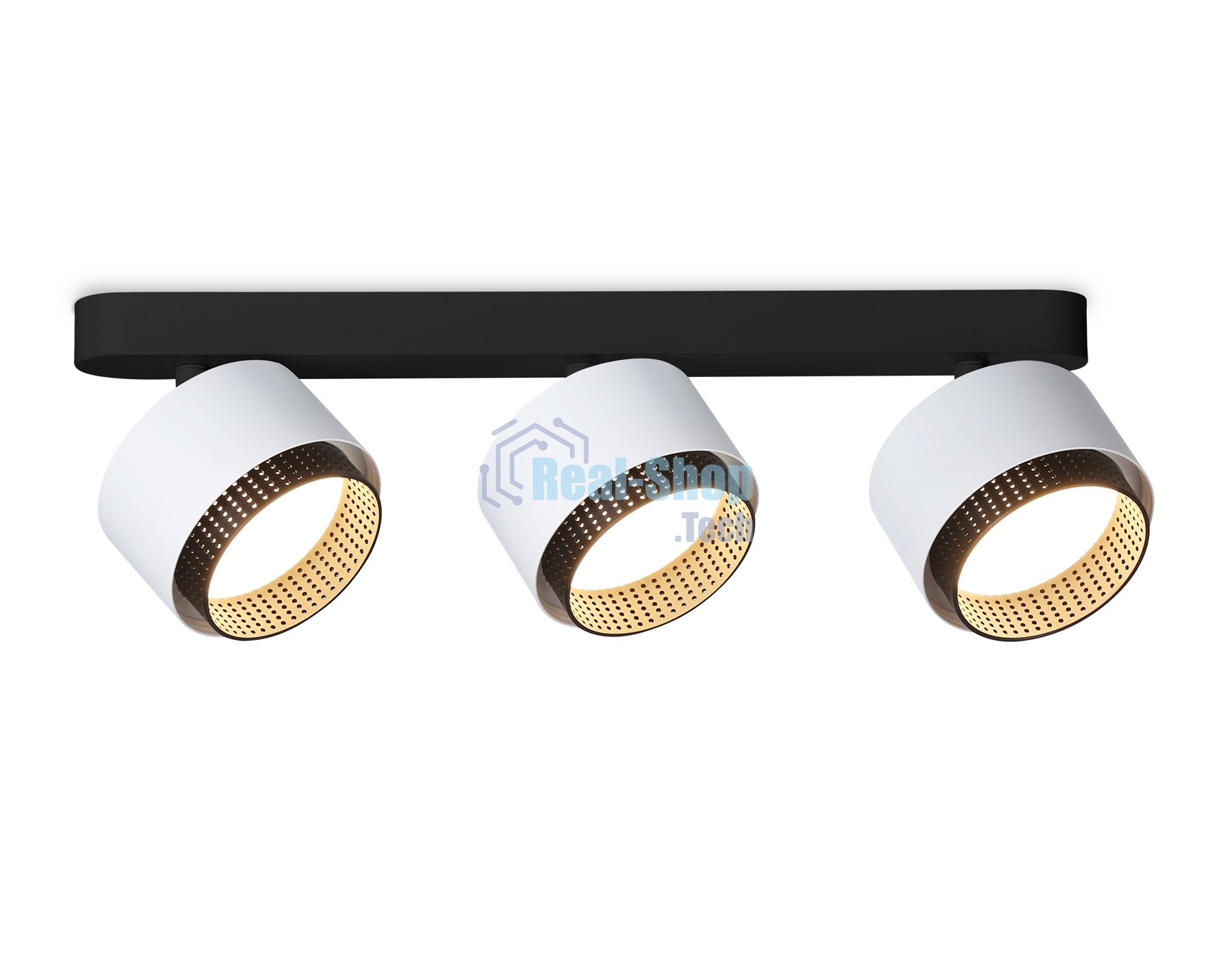Светильник Ambrella light TN71291/3 WH/BK белый/черный GX53/3 max 12W 400*95*137