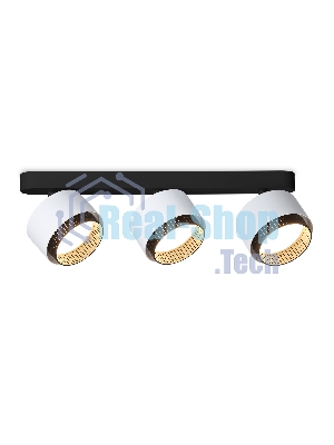 Светильник Ambrella light TN71291/3 WH/BK белый/черный GX53/3 max 12W 400*95*137