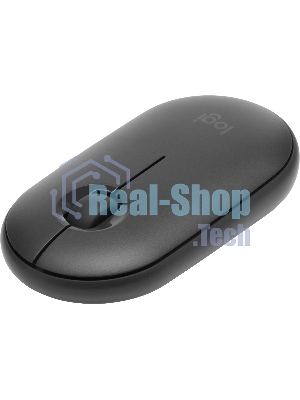 Мышь беспроводная Logitech Pebble M350 графитовый, 1000 dpi, радиоканал, Bluetooth, USB, кнопки - 3