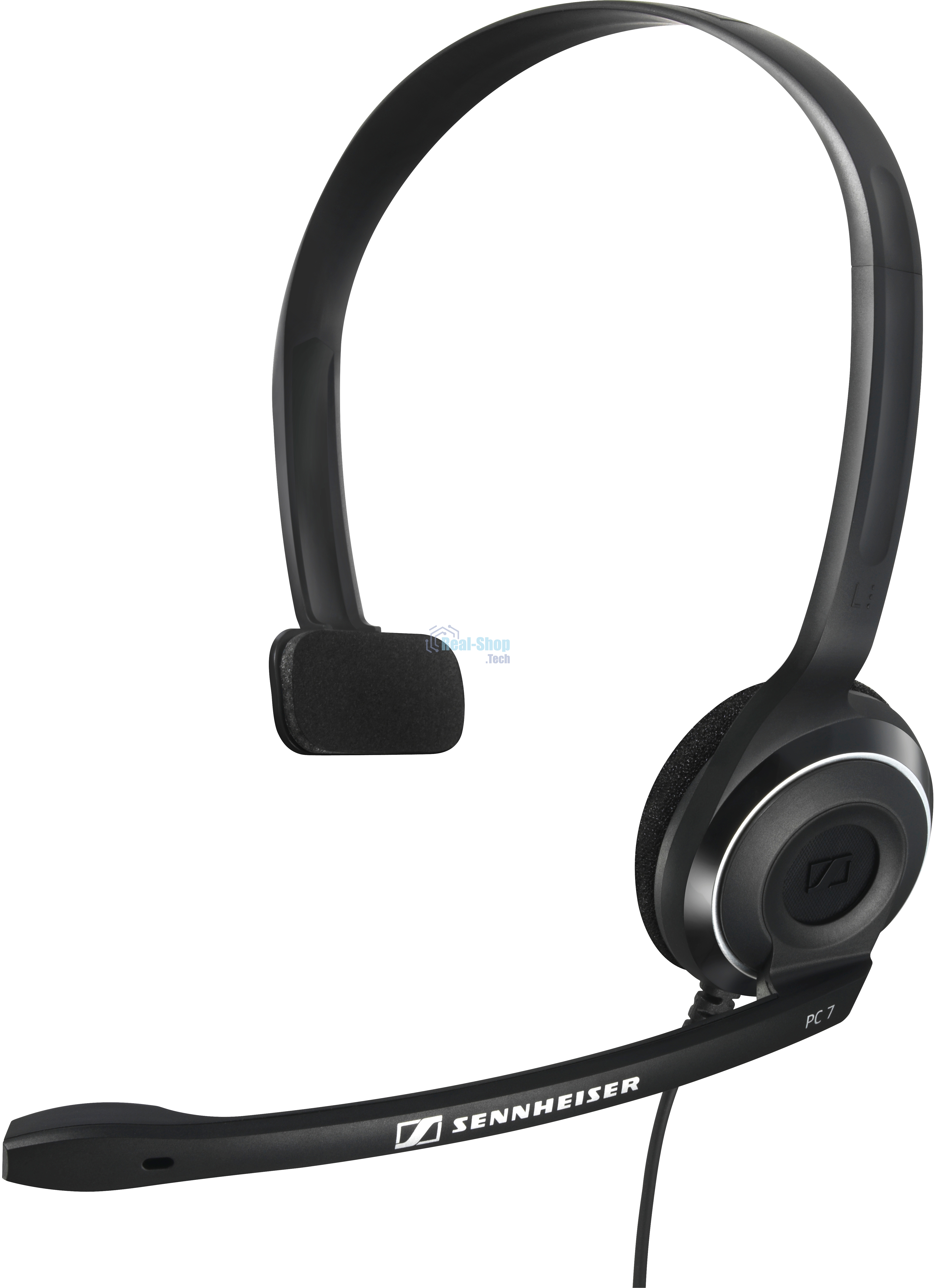 Гарнитура проводная Sennheiser PC 7 USB моно накладная закрытая 42-17000Гц 2м USB 95дБ микрофон 90-15000Гц