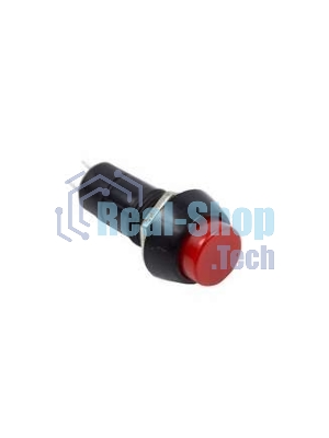 Выключатель-кнопка Rexant 250V 1А (2с) (ON)-OFF Б/Фикс красный