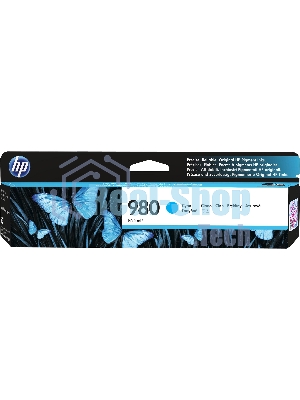 Картридж струйный HP D8J07A голубой для HP OJ Ent X585/X555 (6600 стр.)