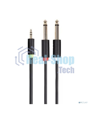 Кабель-адаптер 3.5ST(M)/2X6.35 ST(M), 3м, Telecom PRO TAV6168-3M