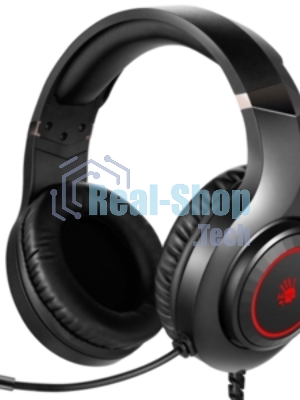 Гарнитура Bloody G220S чёрный, проводная, подсветка