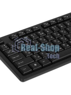 Клавиатура проводная A4Tech KR-3, USB, черный