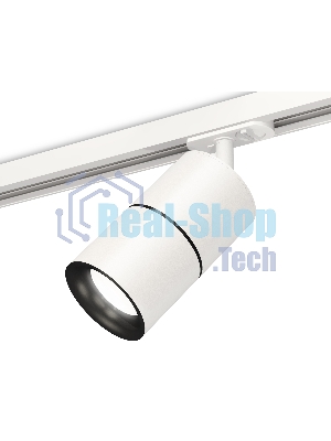 Светильник Ambrella light XT7401010 SWH/PBK белый песок/черный полированный MR16 GU5.3 (A2536, C7401, A2071, C7401, N7011)