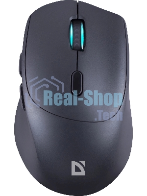 Мышь беспроводная Defender Effect X MS-095 черный, 1600 dpi, радиоканал, USB, кнопки - 6