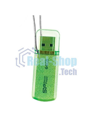 Флешка USB 64Gb Helios 101 SP064GbUF2101V1N USB 2.0 зеленый