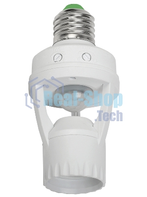 Датчик движения ДД 045 E27 60Вт угол обз. 360град. 6м IP20 бел. IEK LDD10-045-60-001