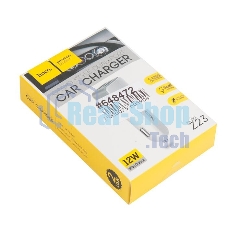 Авто ЗУ/HOCO HC-78005 Z23/2 USB/Выход: 12W/белый
