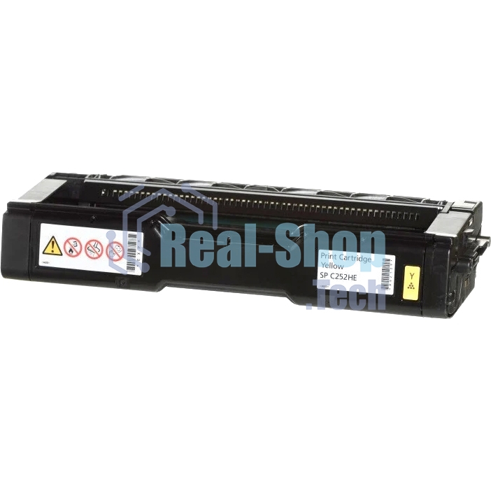 Картридж лазерный Ricoh тип SPC252HE желтый для SP C252DN/C252SF 6000 отп.
