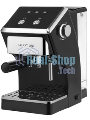 Кофеварка электрическая Galaxy Line GL 0756 черный, исп. кофе - молотый, 1,5 л, 1500 Вт, 20 бар
